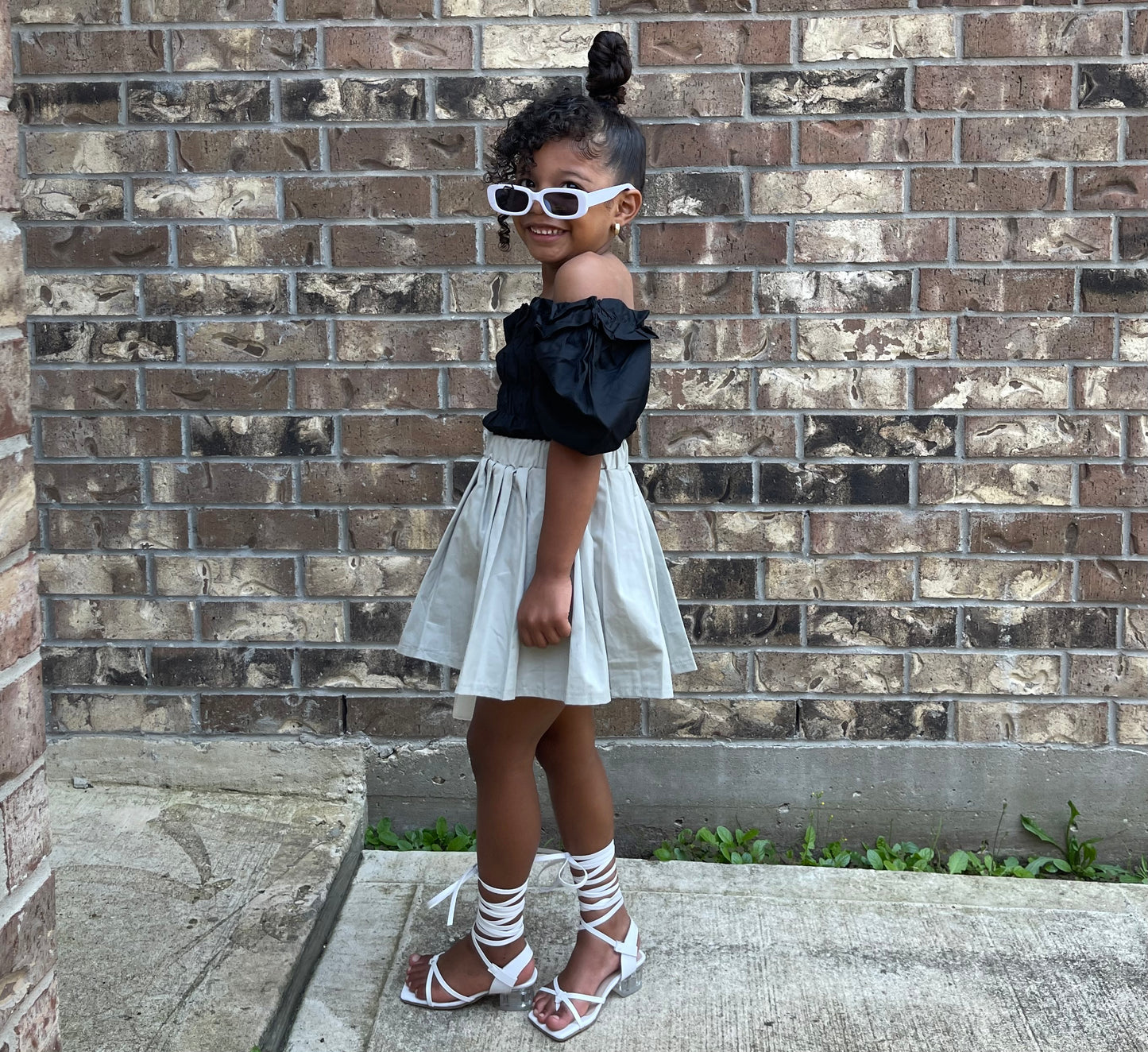 XIcollection Grey Skirt