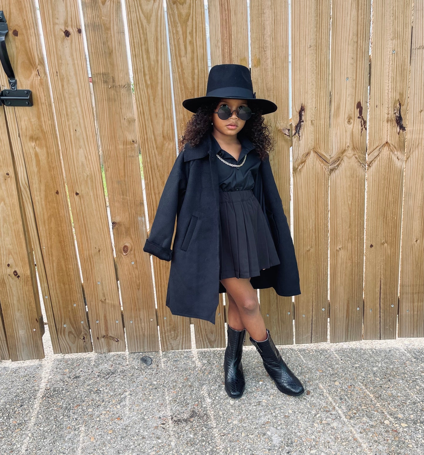 Midnight Oversized Wool Coat