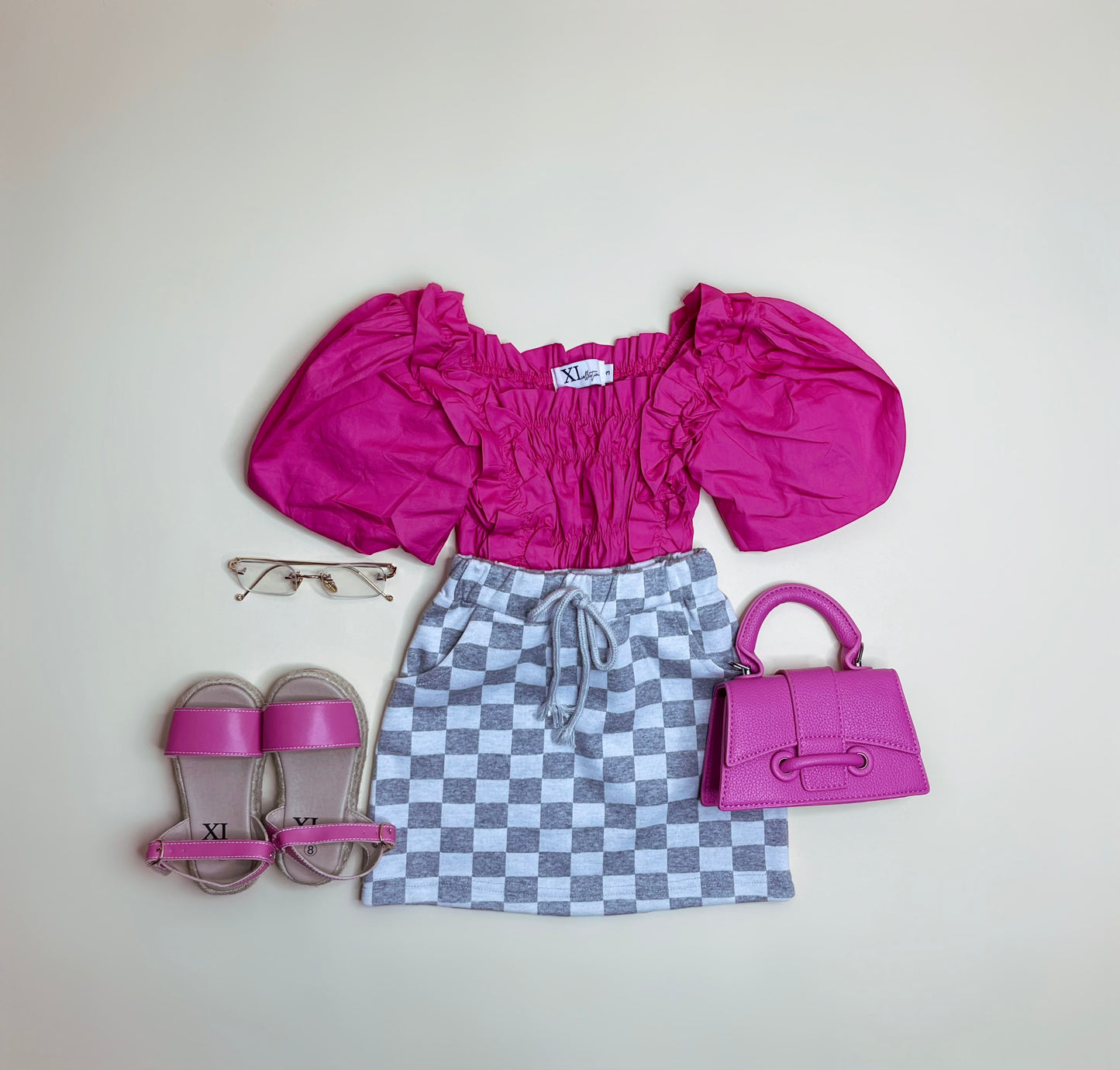 Isabel Top (Hot Pink)
