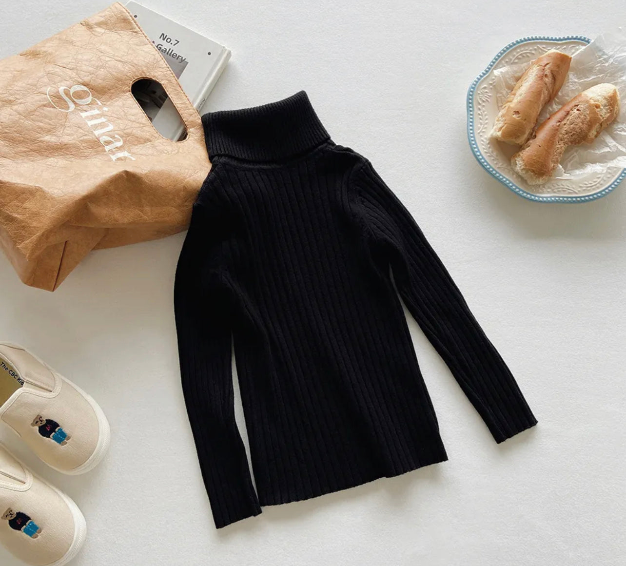 Black Turtleneck