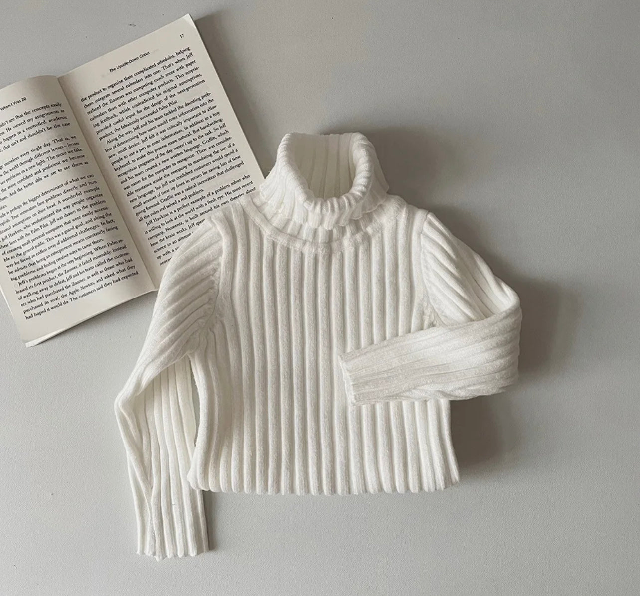 White Turtleneck