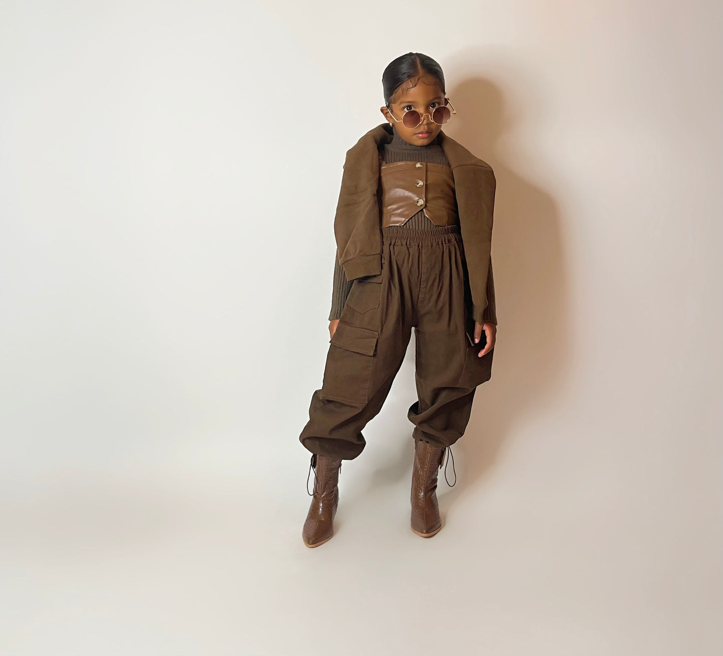 Dark brown Cargo Pants