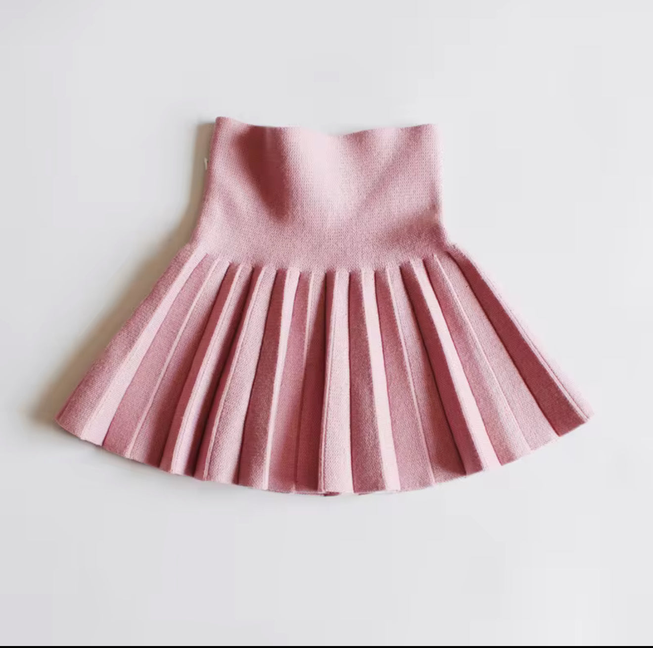 Blossom High Waist Knitted Skirt