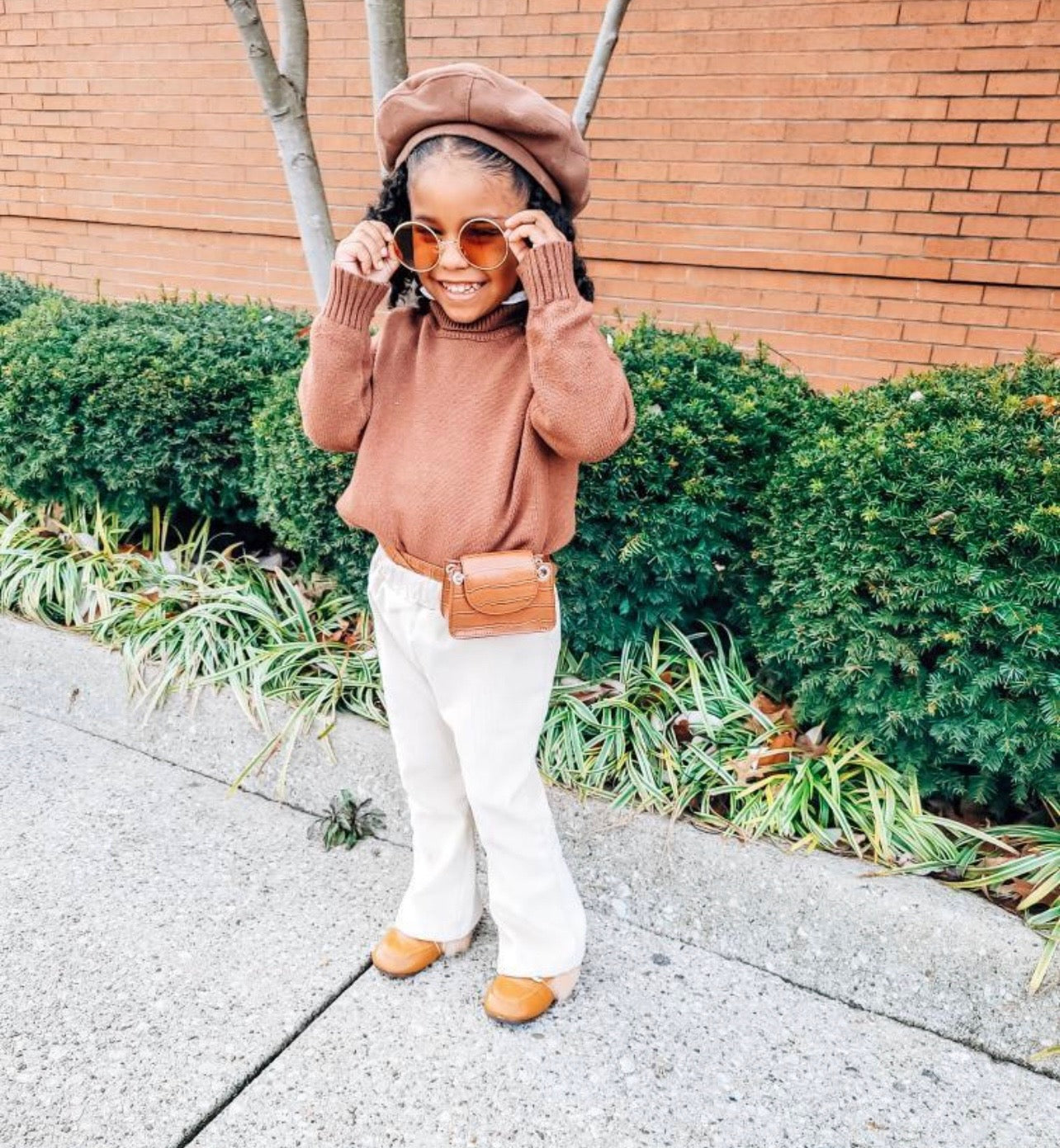 Mia Corduroy Flare Pants (Ivory)