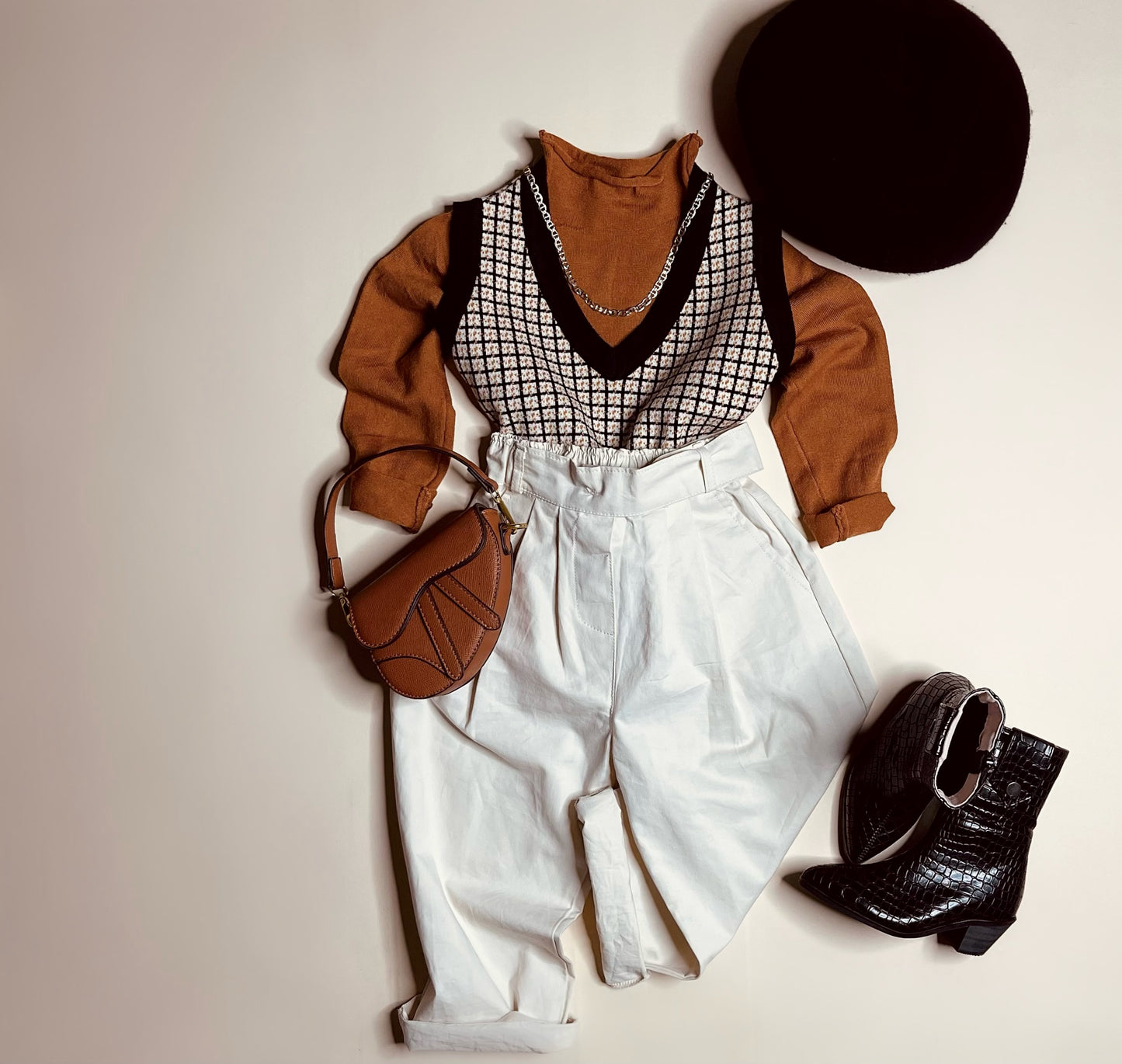 Evelyn High Waist Trouser