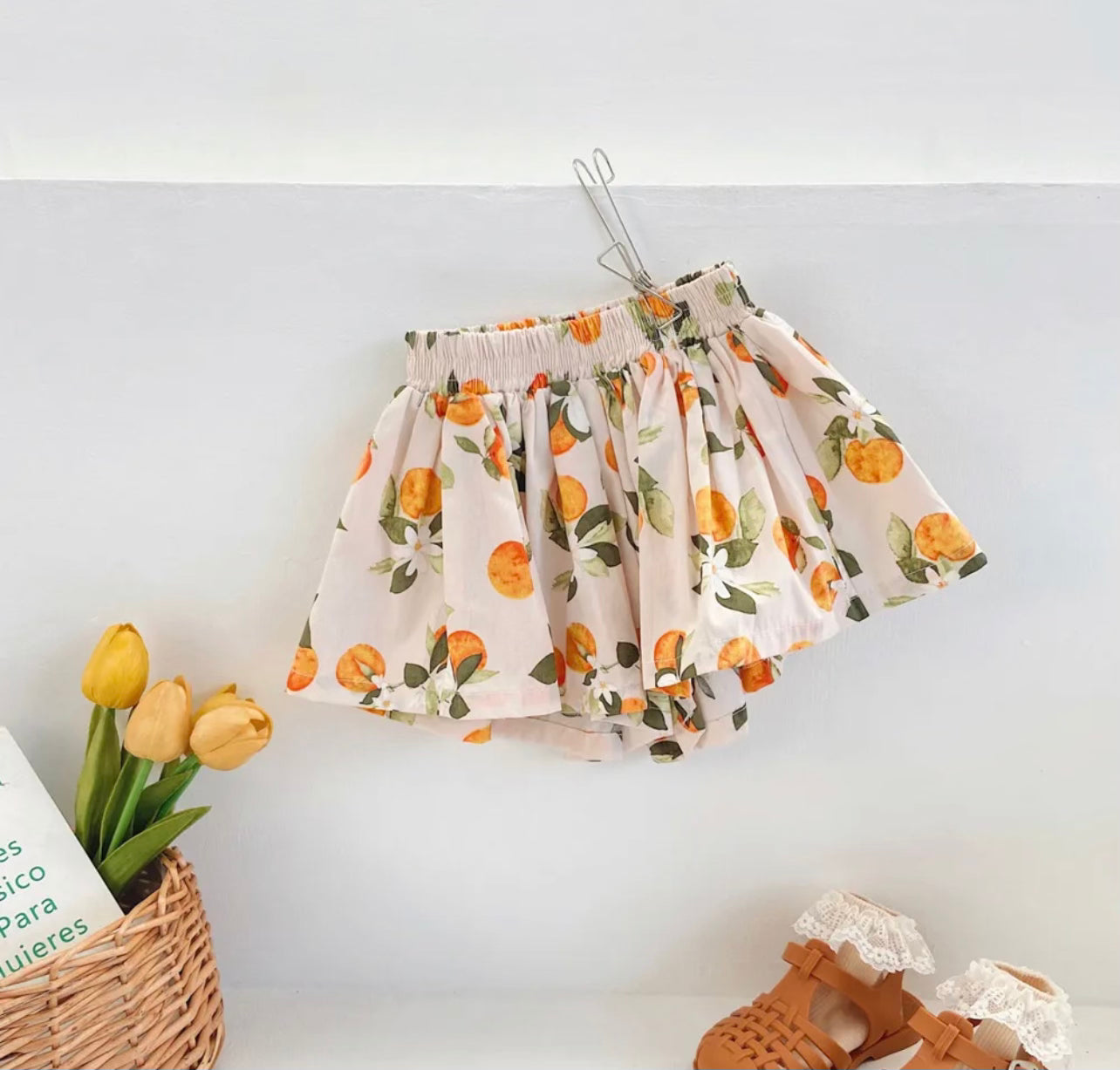 Primavera Orange Shorts RESTOCK