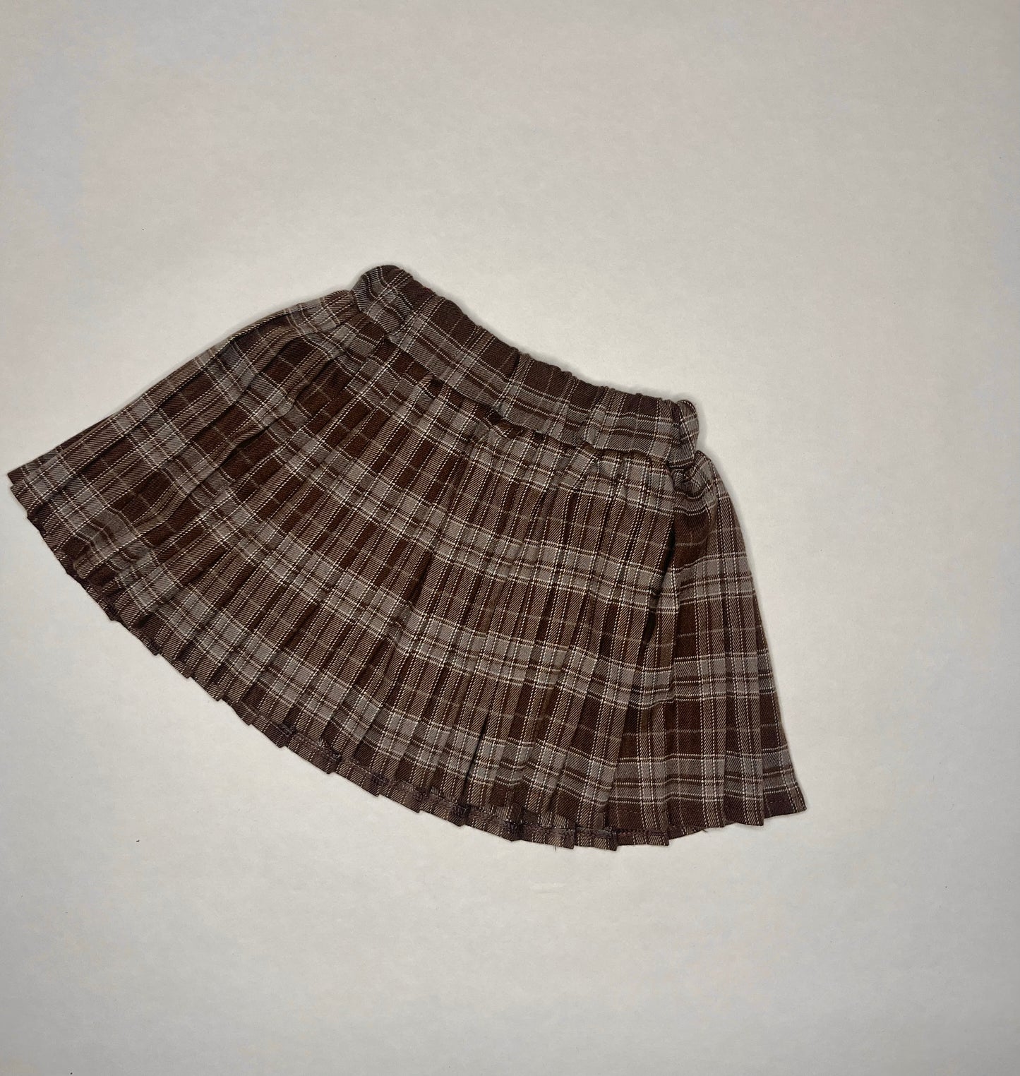 plaid skirt