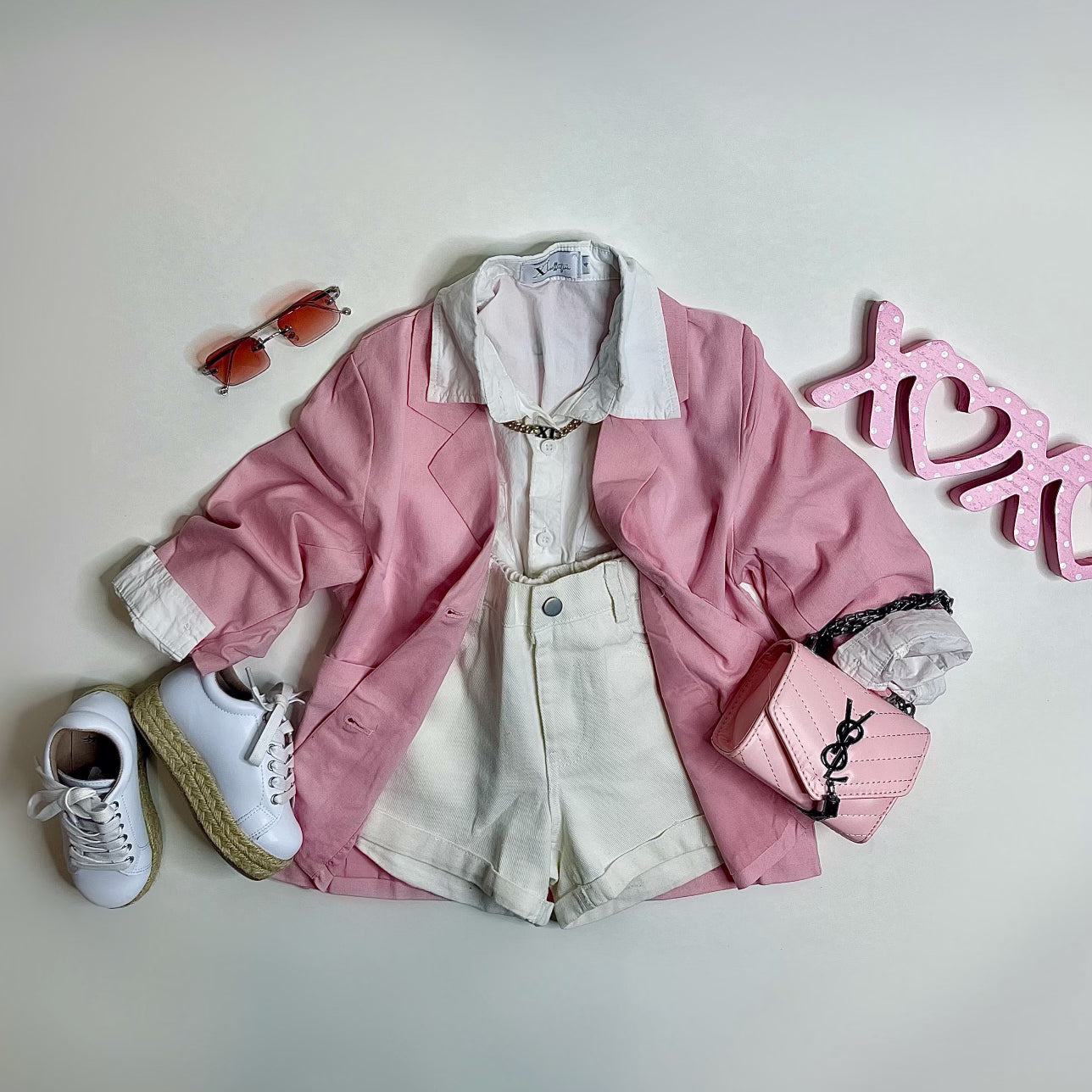 White Denim Shorts restock