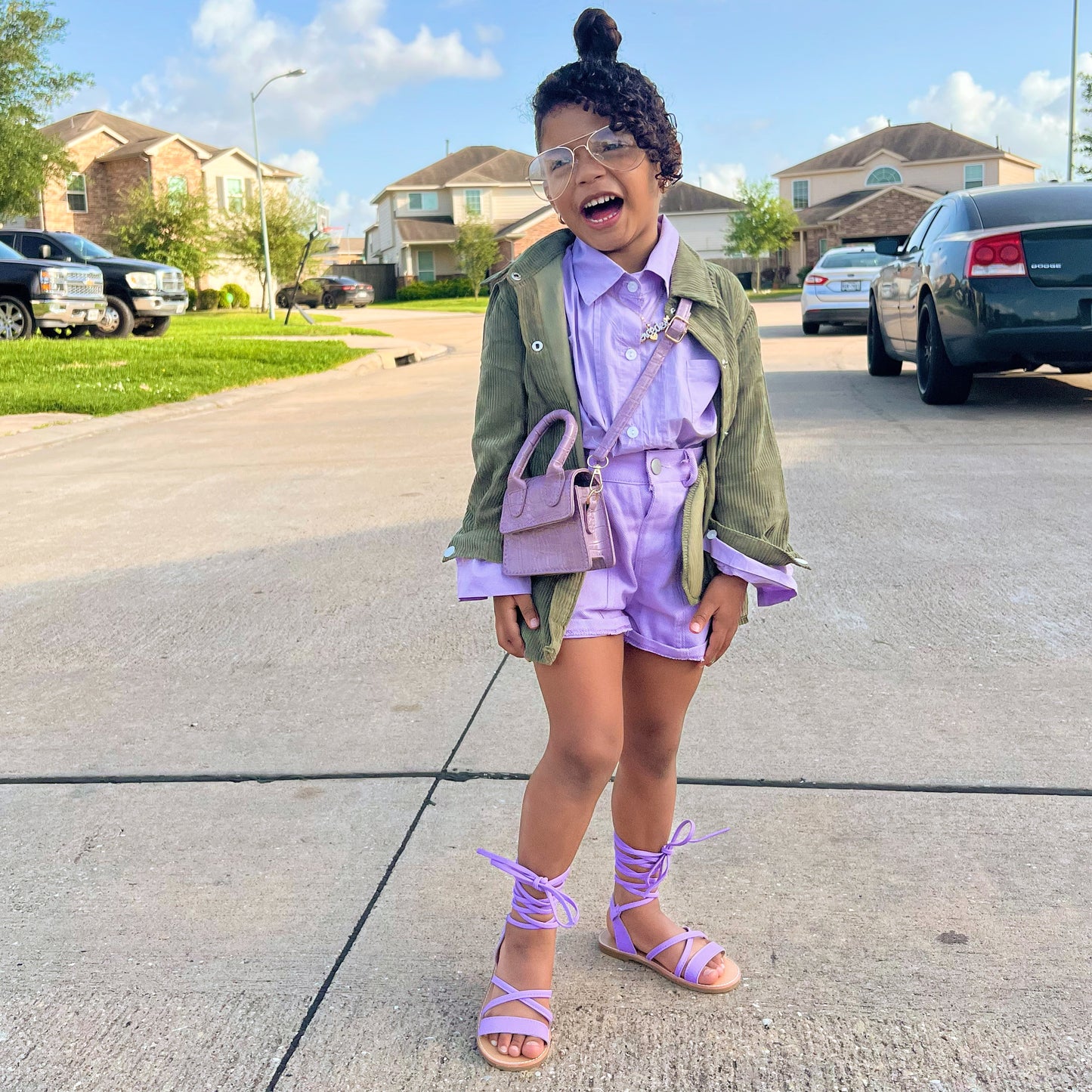 Lilac Shorts