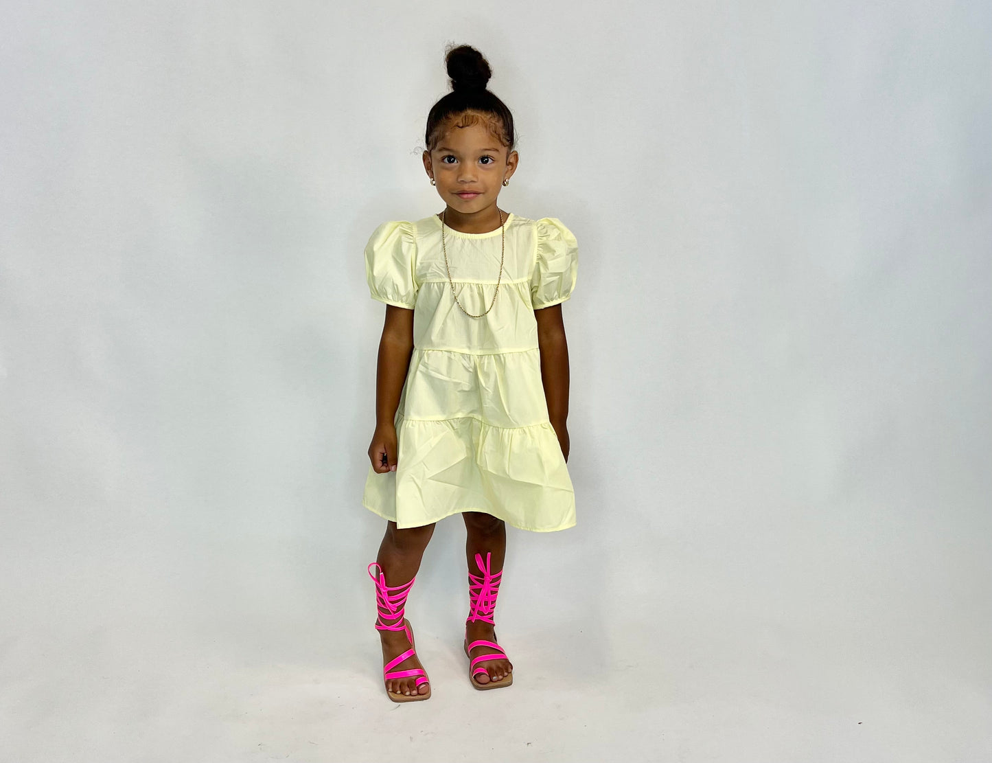 Lemon Yellow Dress