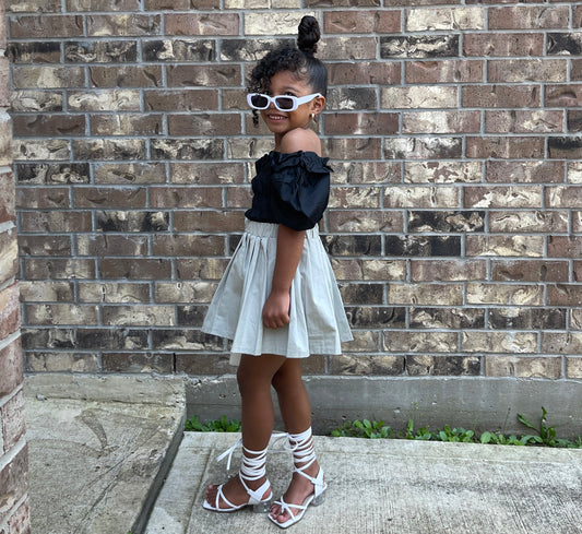 XIcollection Grey Skirt
