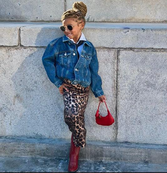 XI Leopard Maxi Skirt