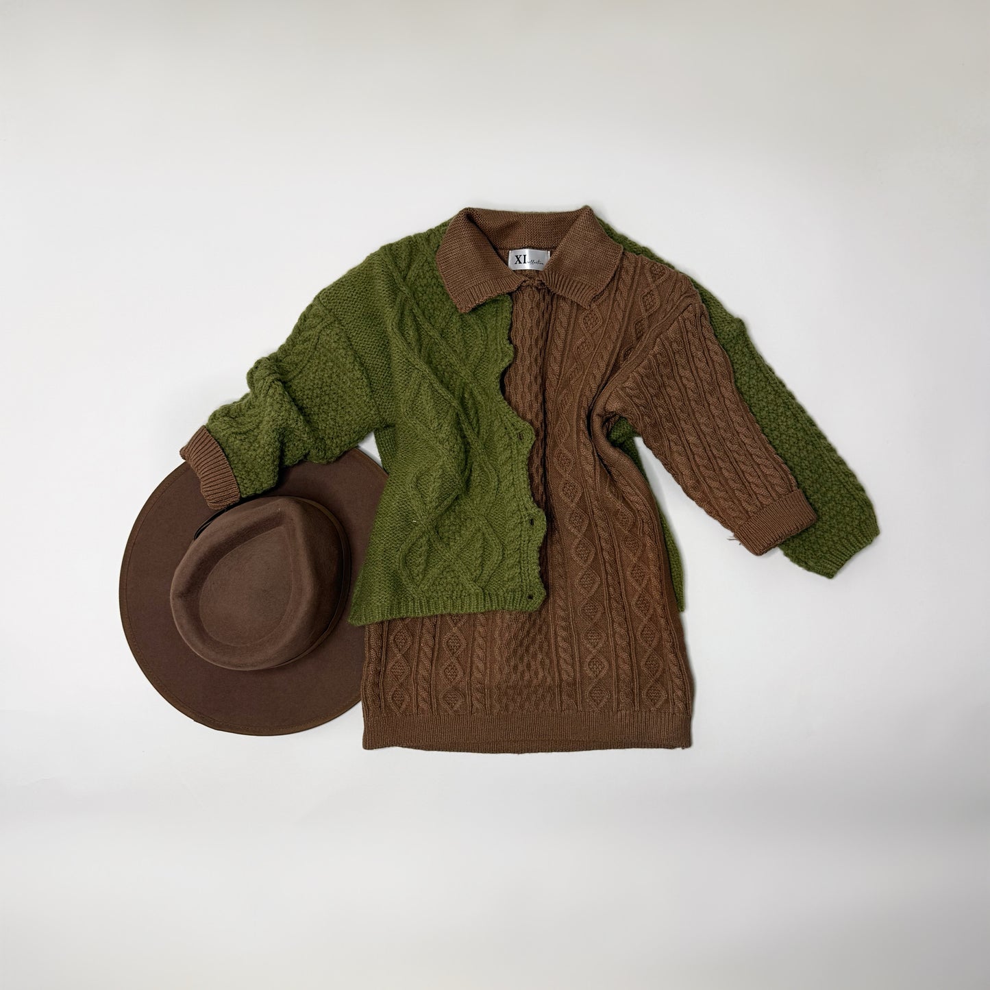 Moss Green Cardigan