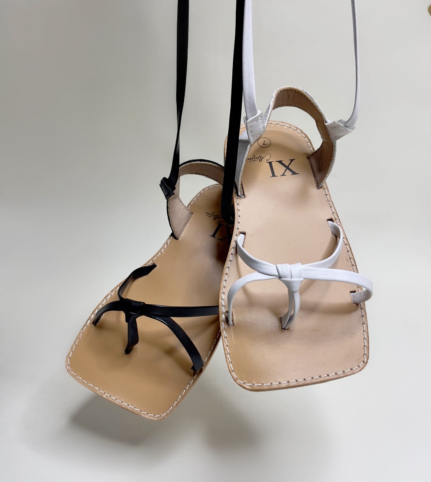 XIcollection Square Sandals